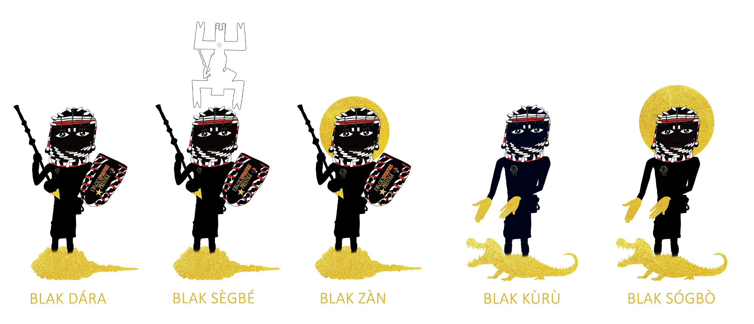 Blak Guardians — Collection Prestige Textile – Image 2