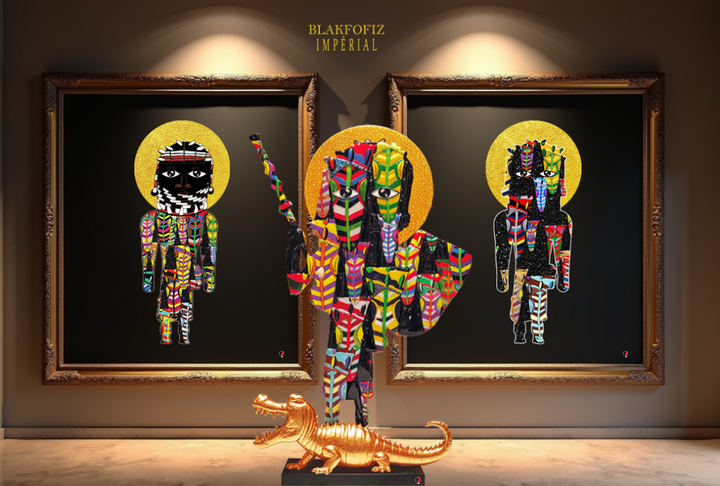 Guerrier BLAK KÔRÒ & KẸ̀SÍN-GBÓ̀NÁ Maison FOFIZ ÀṢẸKEMET 2026