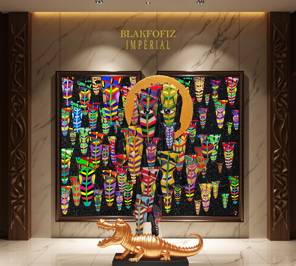 Guerrier BLAK KÔRÒ & KẸ̀SÍN-GBÓ̀NÁ et la Confrérie des Crocodiles Maison FOFIZ ÀṢẸKEMET