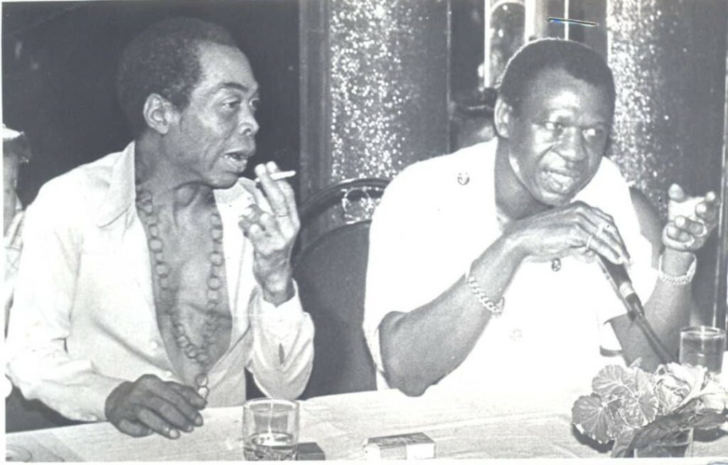 Ferry Djimmy et Féla Anikulapo Kuti. un héritage de guerrier. ÀṢẸKEMET