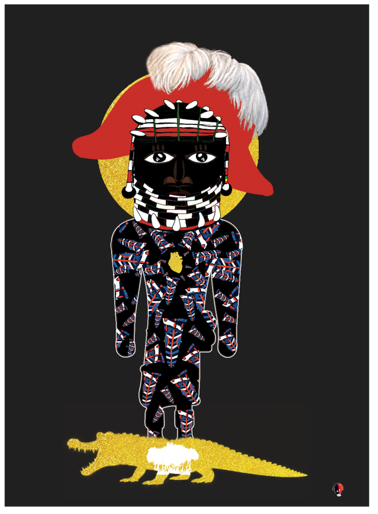 Guerrier Ancestral Bokan-Kèlè et Bama-Koundo Maison FOFIZ L'UNIVERS ÀṢẸKEMET